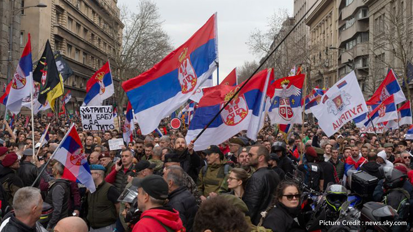 Anti-Government Protests Erupt in Serbia