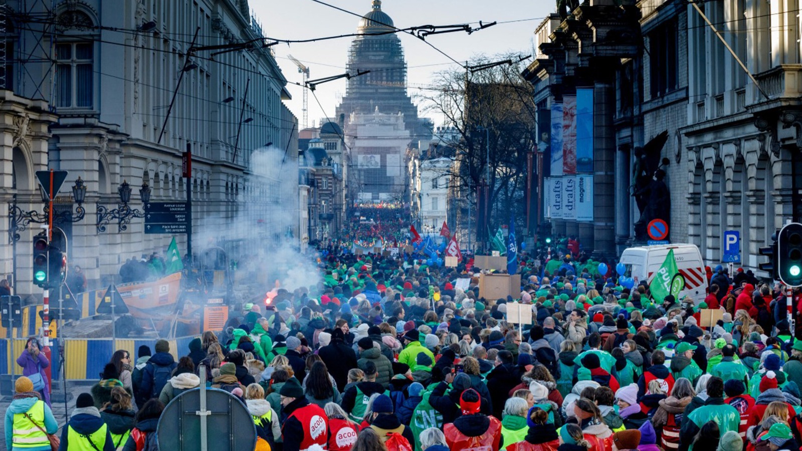 National Strike in Belgium on 25 June