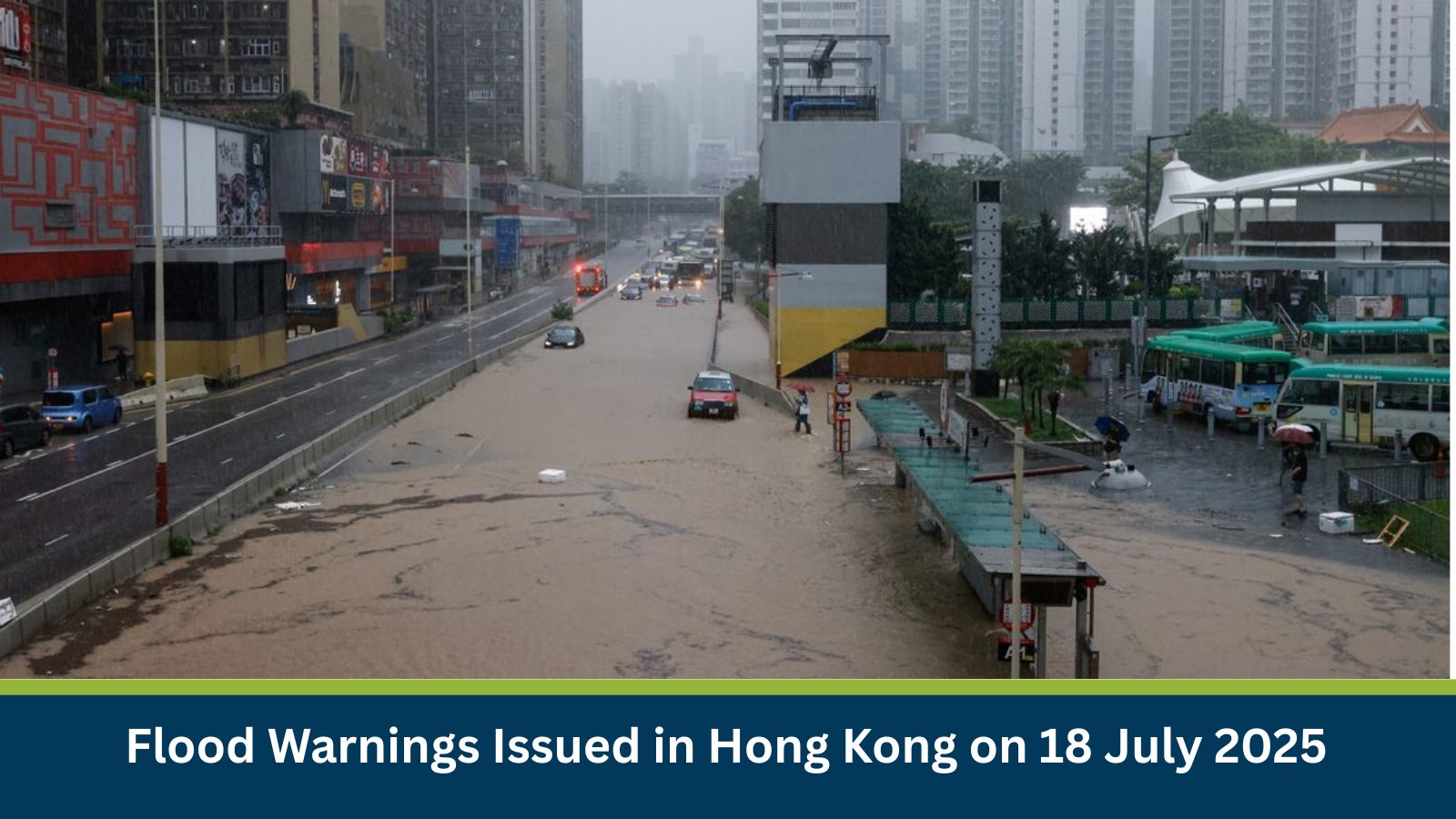 Flood Warnings Issued in Hong Kong on 18 July 2025