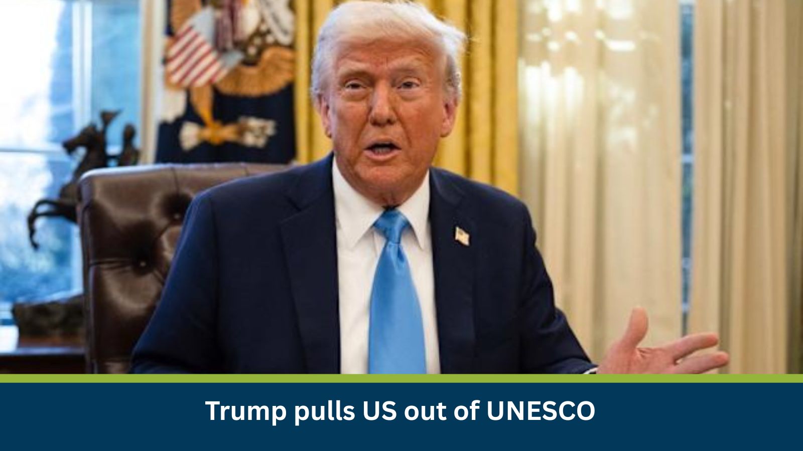 President Trump has pulled the US out of UN cultural agency UNESCO for the second time. The move, a blow to Paris-based agency, founded after World War II to promote peace through international cooperation in education, science, and culture, will take effect in December 2026.   The State Department accused UNESCO of supporting "a globalist, ideological agenda for international development at odds with our America First foreign policy". It said its decision to admit the Palestinians as a member state was "highly problematic, contrary to U.S. policy, and contributed to the proliferation of anti-Israel rhetoric." In 2011, UNESCO voted to admit Palestine, which is not formally recognized by the US or Israel as a UN member state.   UNESCO, the United Nations Educational Scientific and Cultural Organization, is best known for designating world heritage sites. It has a large cultural and education program to promote intercultural dialogue. The US provides 8% of UNESCO’s budget.   The US was a founding member of UNESCO in 1945. It first withdrew in 1983 under Ronald Reagan and re-joined in 2003 under George W Bush. Trump pulled the US out in 2017 citing, “…mounting arrears, the need for fundamental reform in the organization, and continuing anti-Israel bias.” The US returned to UNESCO in 2023 under Biden who said it was crucial to re-join in order to counter ‘Chinese influence”.   In February, the White House had announced a 90-day review of the US membership of UNESCO saying the global body had “demonstrated failure to reform itself…”    Audrey Azoulay, the DG of UNESCO said: “However regrettable, this announcement was anticipated and Unesco had prepared for it…Unesco was not considering cutting jobs due to the US departure.”   Will the departure of the US from UNESCO lead to more cultural fragmentation and/or the rise of Chinese influence? Views would be welcome.
