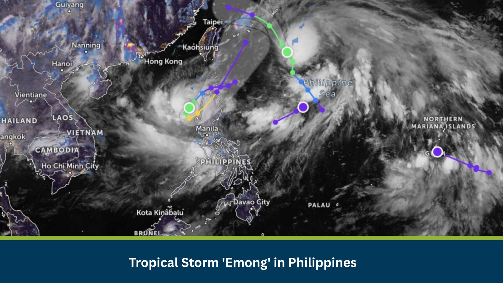 Tropical Storm 'Emong' in Philippines