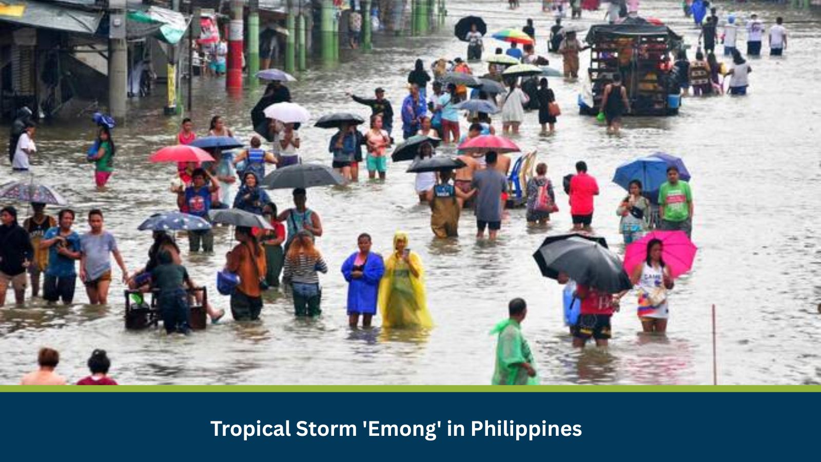 Tropical Storm 'Emong' in Philippines