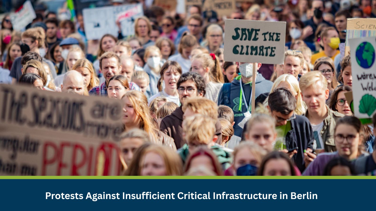 Protests Against Insufficient Critical Infrastructure in Berlin
