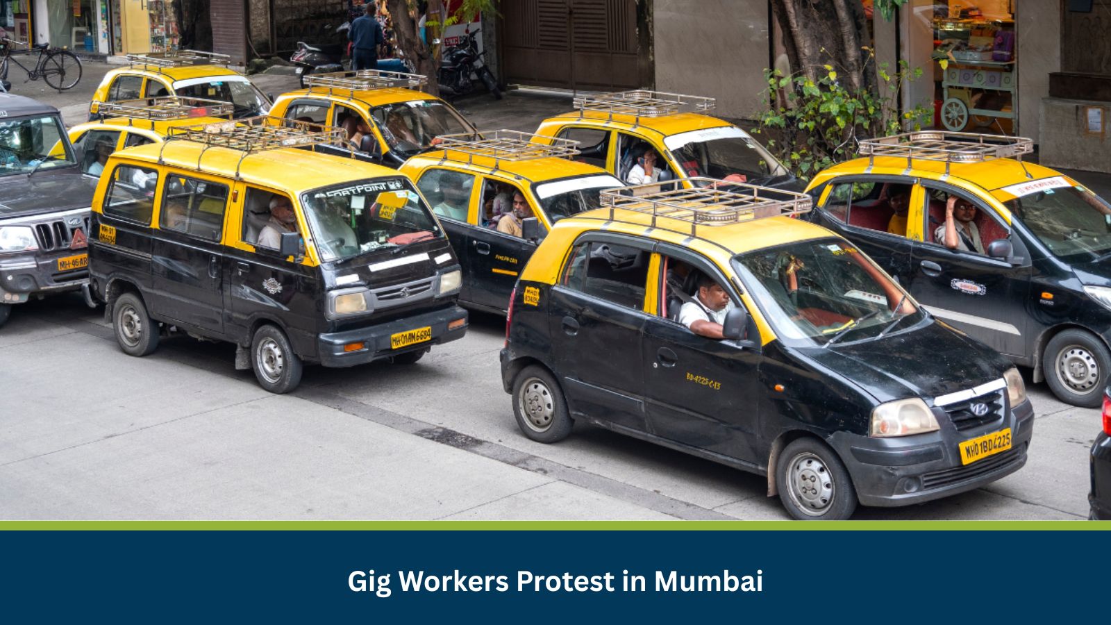 Gig Workers Protest in Mumbai on 16th July