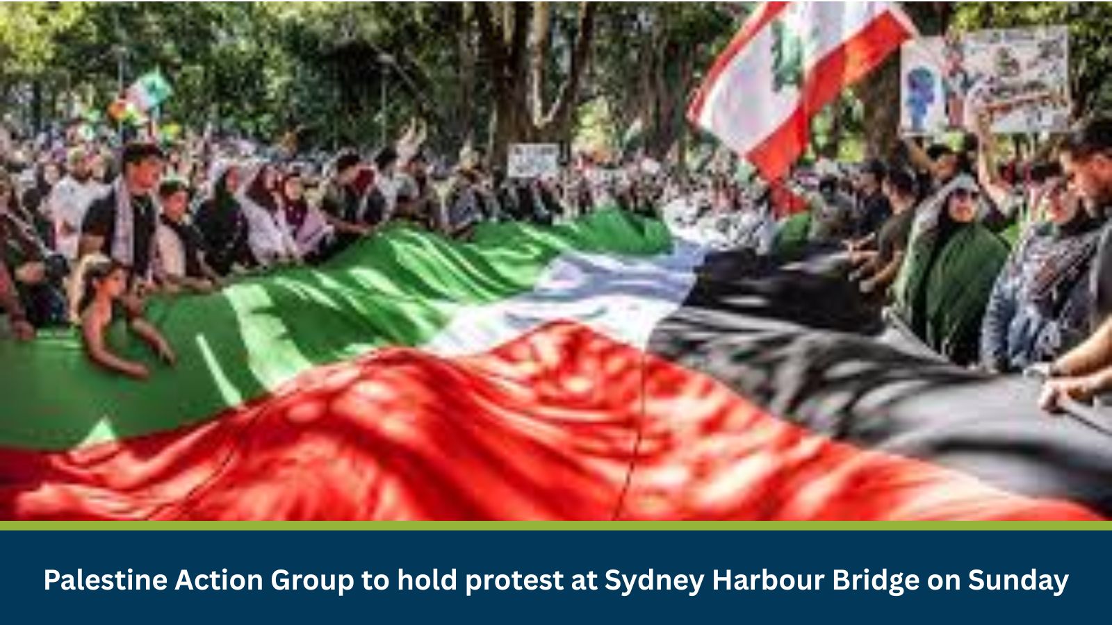 Palestine Action Group to hold protest at Sydney Harbour Bridge on Sunday