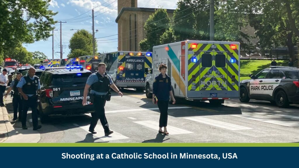 Shooting at a Catholic School in Minnesota, USA