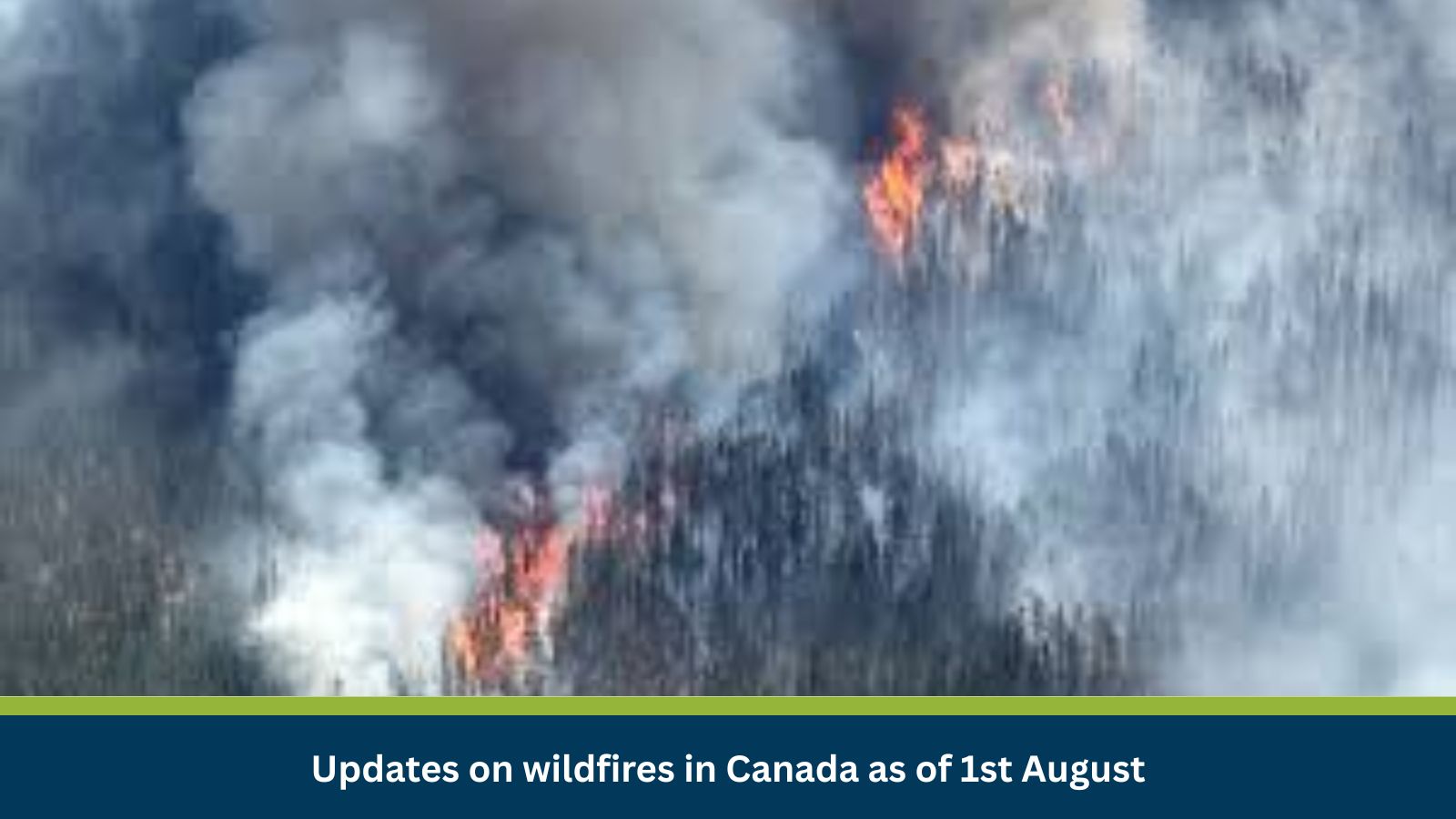 Risk Analysis: Updates on wildfires in Canada as of Friday (01 August)