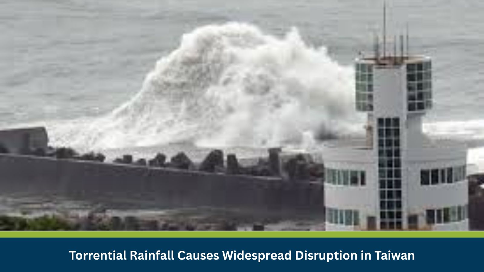 Torrential Rainfall Causes Widespread Disruption in Taiwan