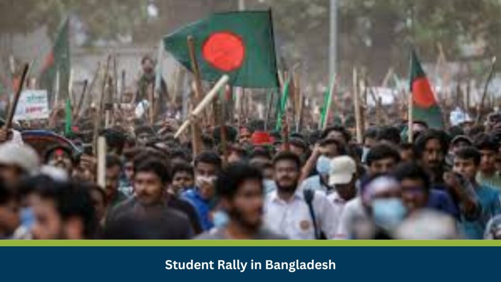Student Rally in Bangladesh