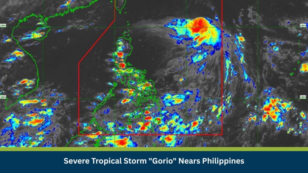 Severe Tropical Storm "Gorio" Nears Philippines