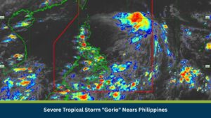 Severe Tropical Storm "Gorio" Nears Philippines