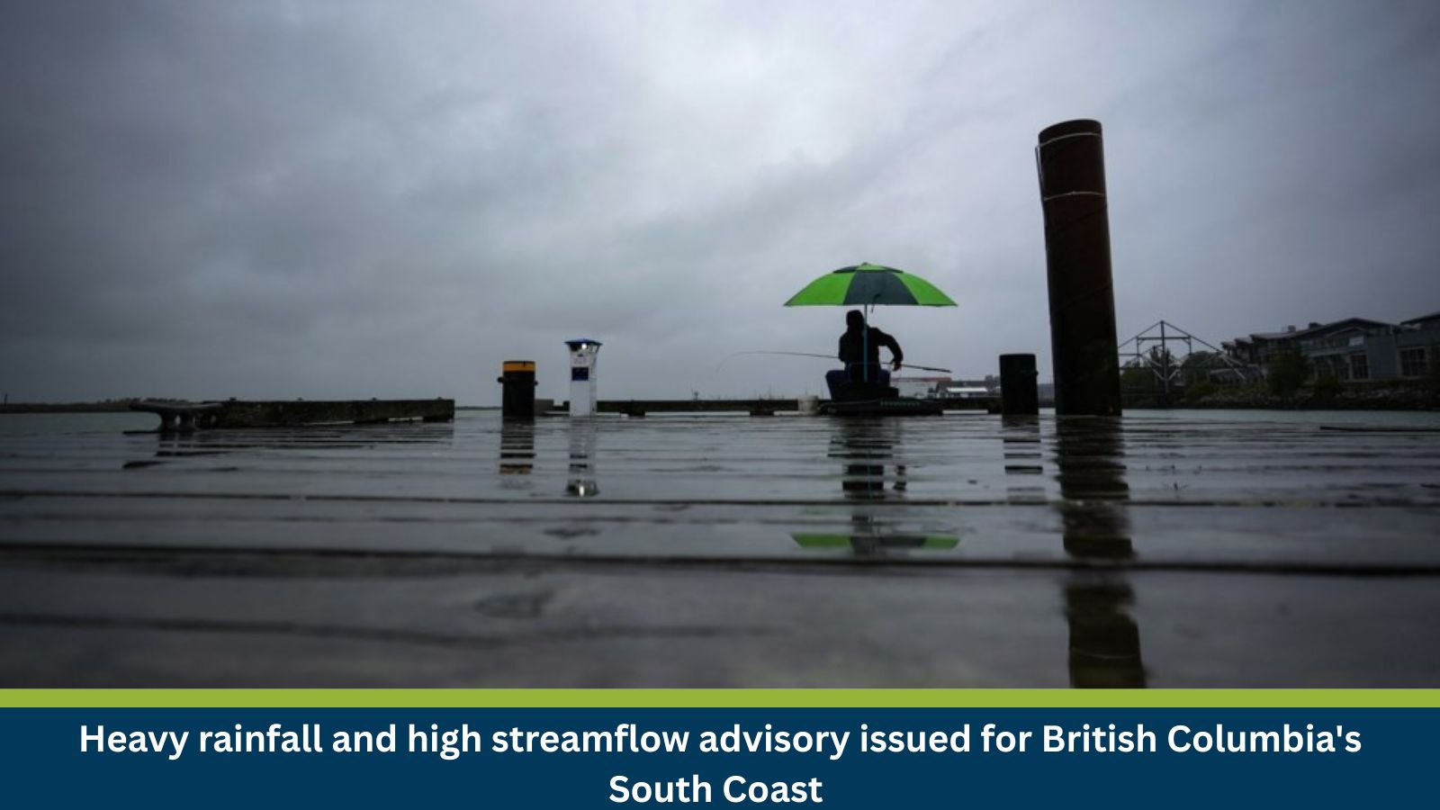 Heavy rainfall and high streamflow advisory issued for British Columbia's South Coast