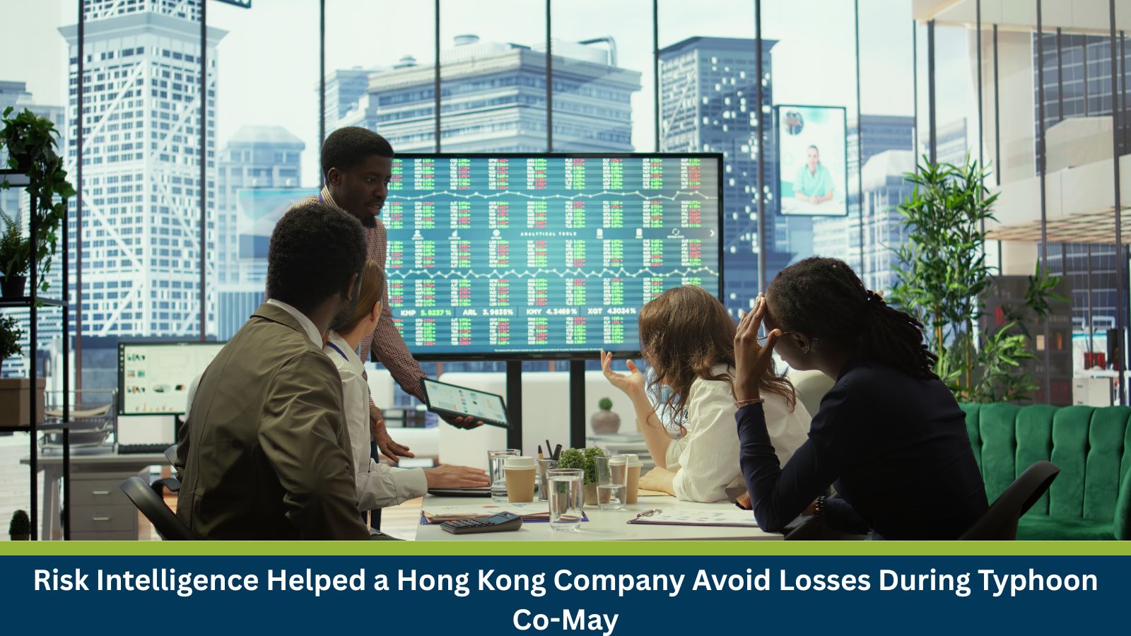 Risk Intelligence Helped a Hong Kong Company Avoid Losses During Typhoon Co-May