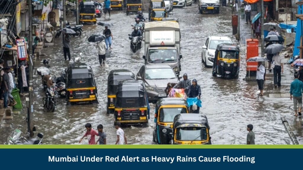 Mumbai Under Red Alert as Heavy Rains Cause Flooding