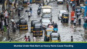 Mumbai Under Red Alert as Heavy Rains Cause Flooding