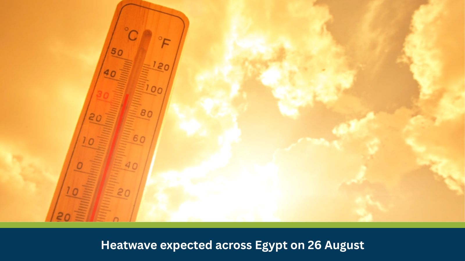 Heatwave expected across Egypt on 26 August