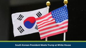 South Korean President Meets Trump at White House