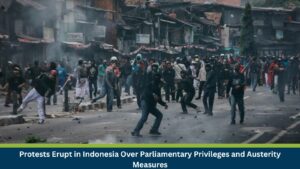 Protests Erupt in Indonesia Over Parliamentary Privileges and Austerity Measures