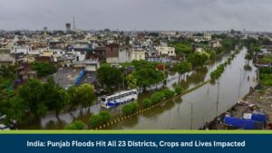 India: Punjab Floods Hit All 23 Districts, Crops and Lives Impacted