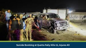 Suicide Bombing at Quetta Rally Kills 11, Injures 40