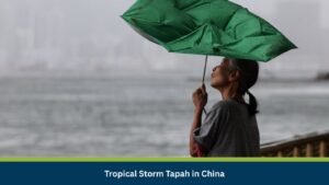 Tropical Storm Tapah in China