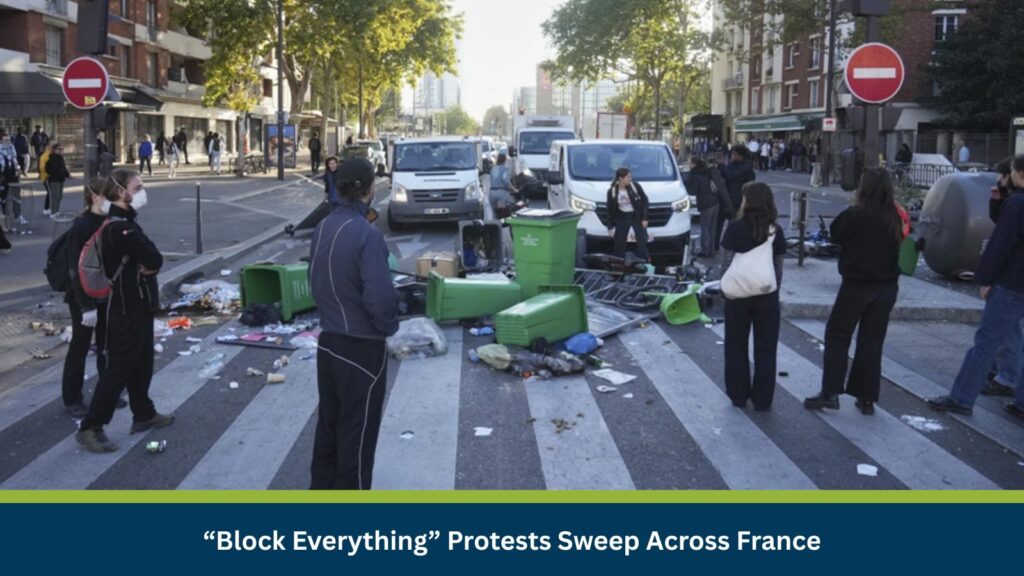 “Block Everything” Protests Sweep Across France