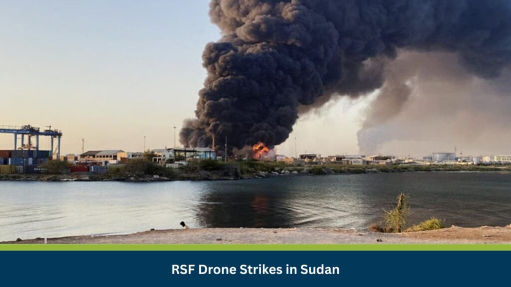 RSF Drone Strikes in Sudan