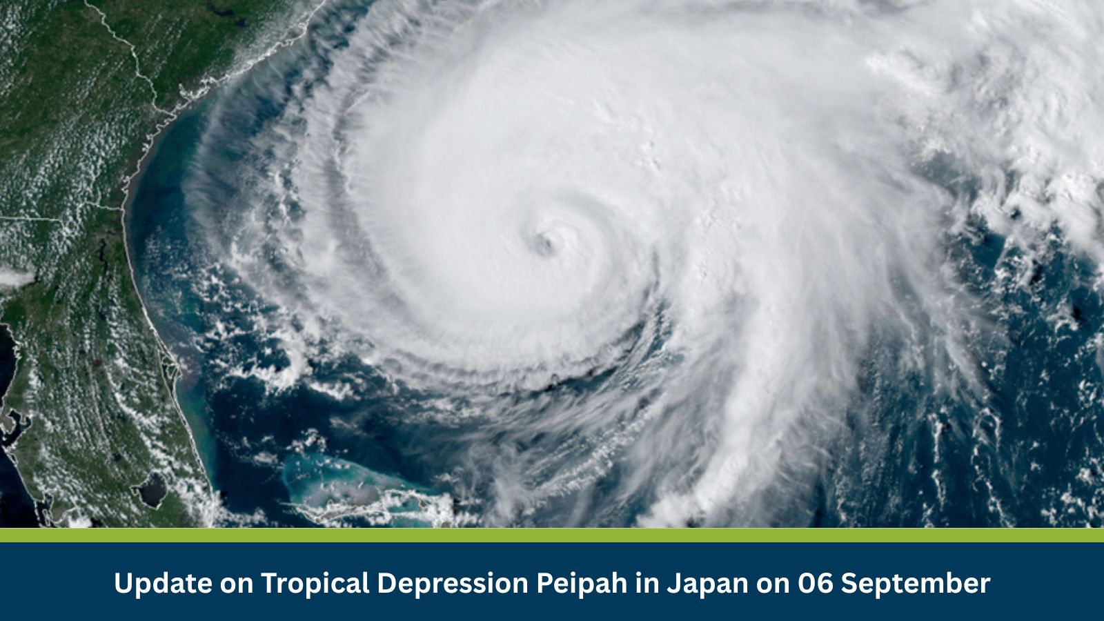 Update on Tropical Depression Peipah in Japan on 06 September
