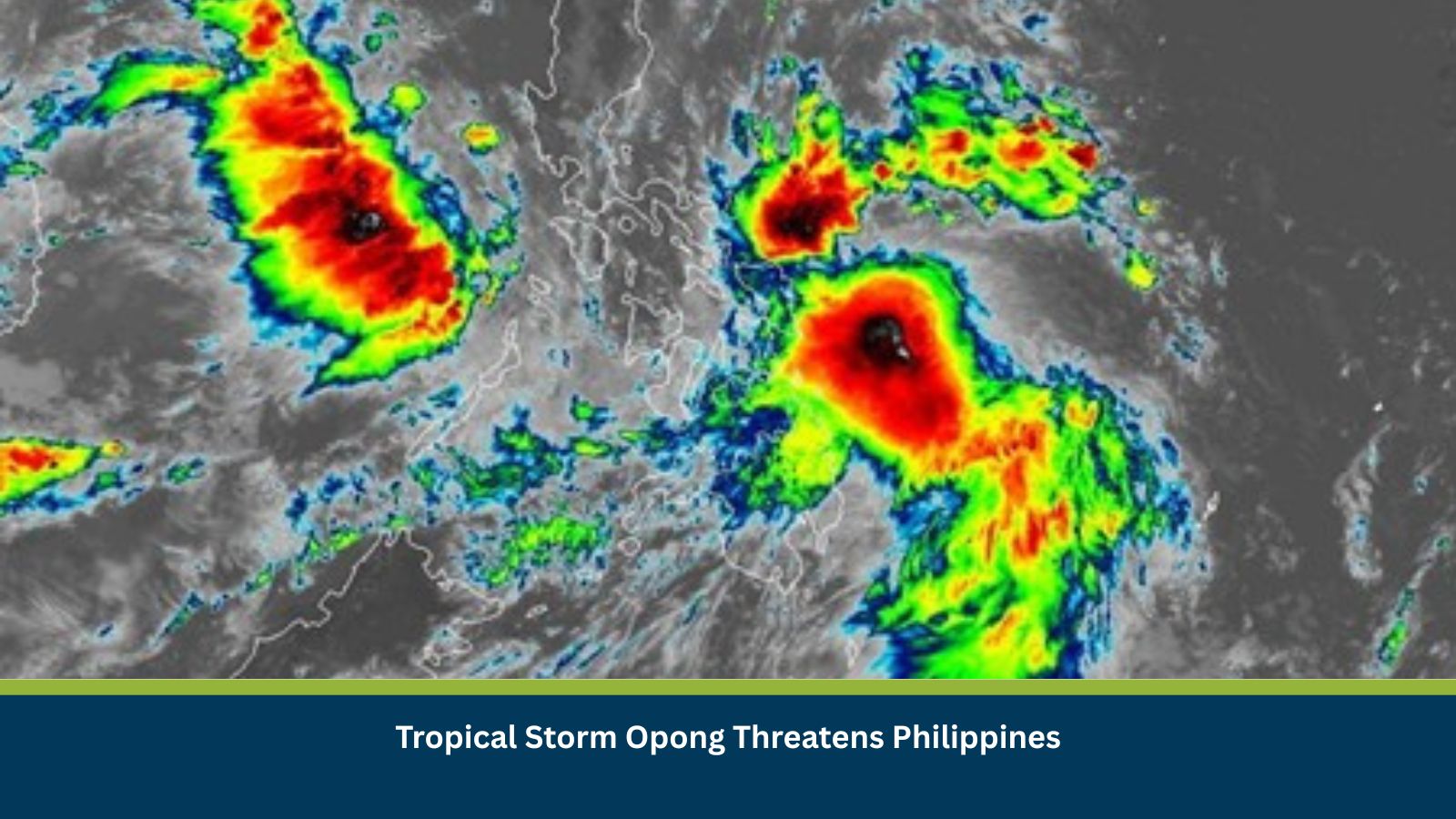 Tropical Storm Opong Threatens Philippines