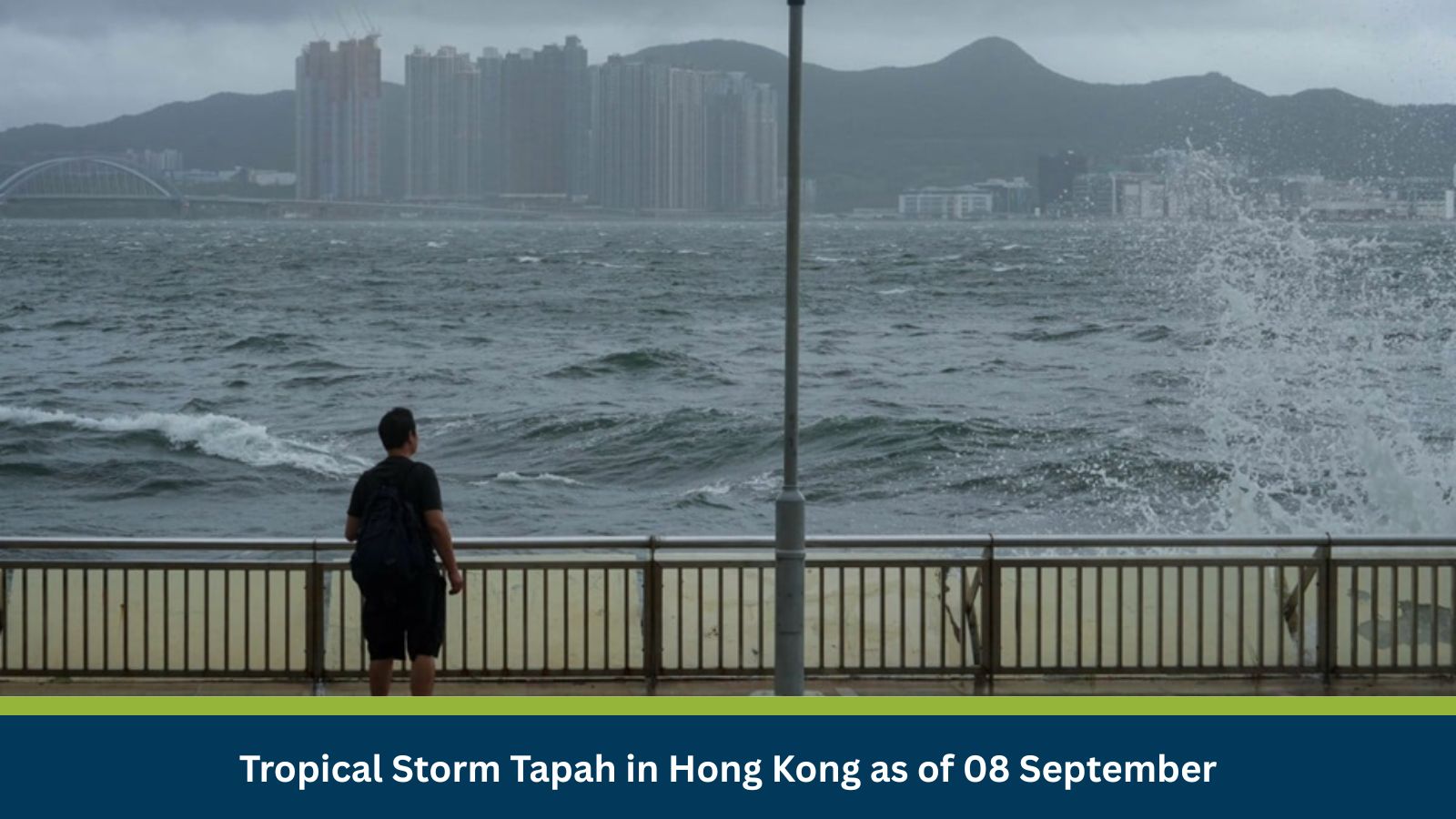 Tropical Storm Tapah in Hong Kong as of 08 September