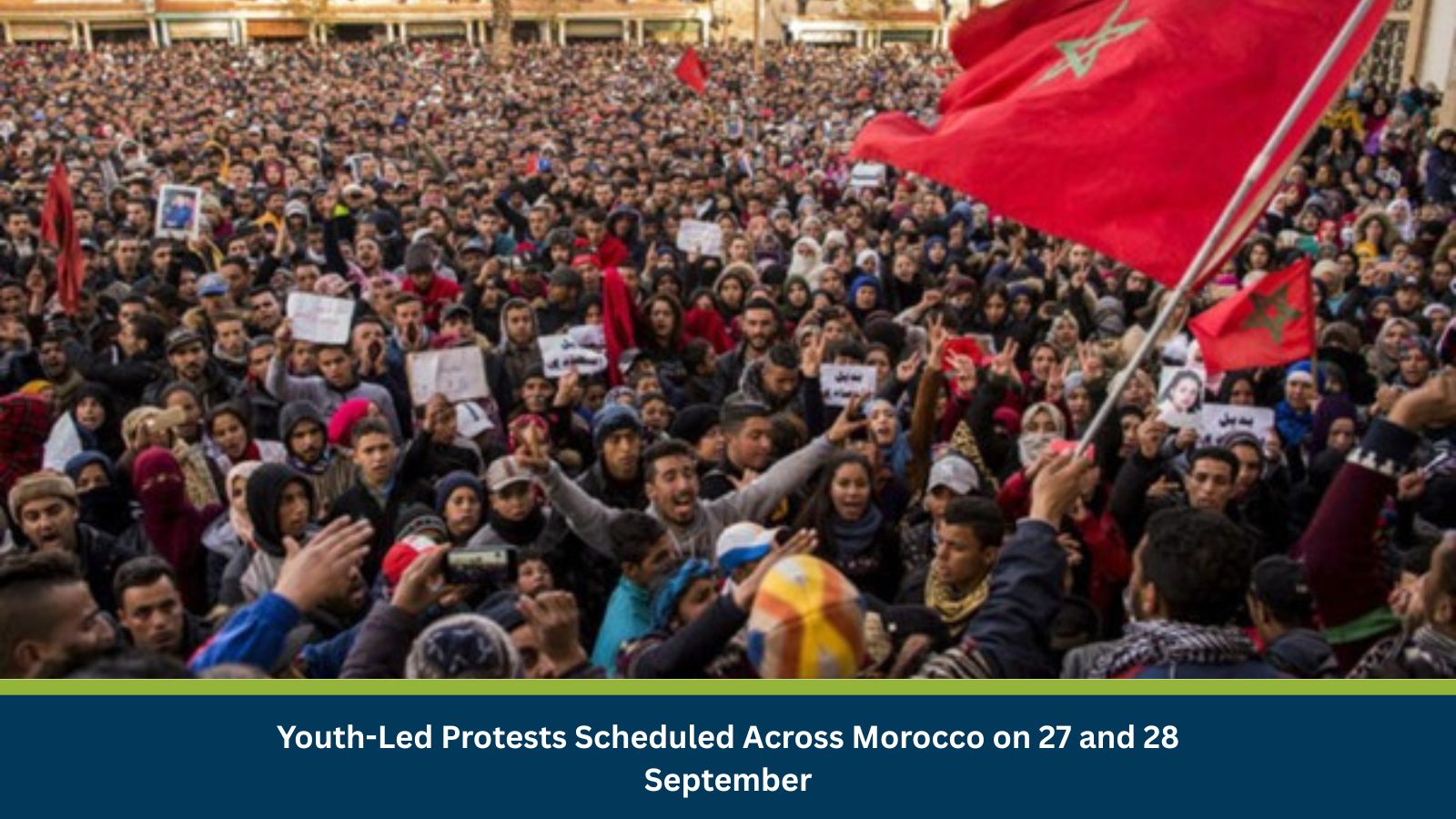 Youth-Led Protests Scheduled Across Morocco on 27 and 28 September