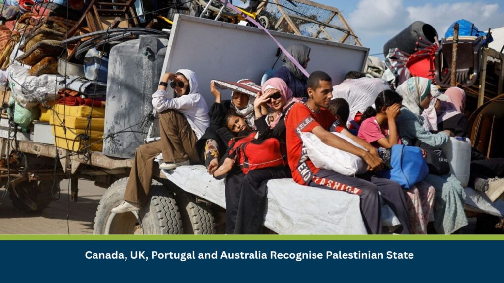 Canada, UK, Portugal and Australia Recognise Palestinian State