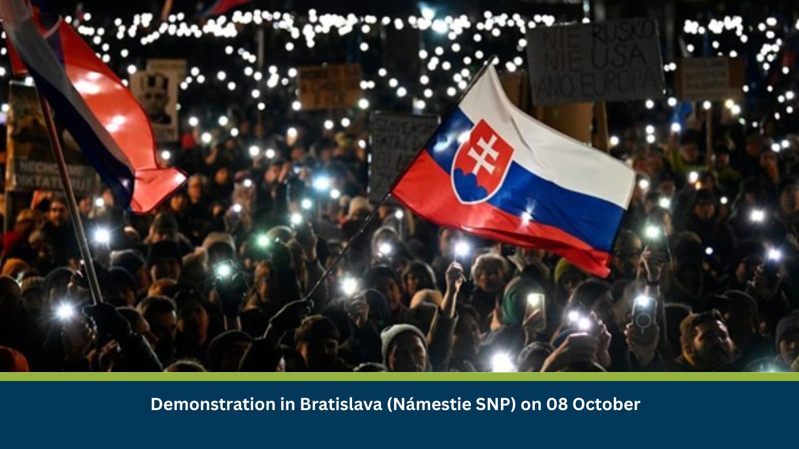 Demonstration in Bratislava