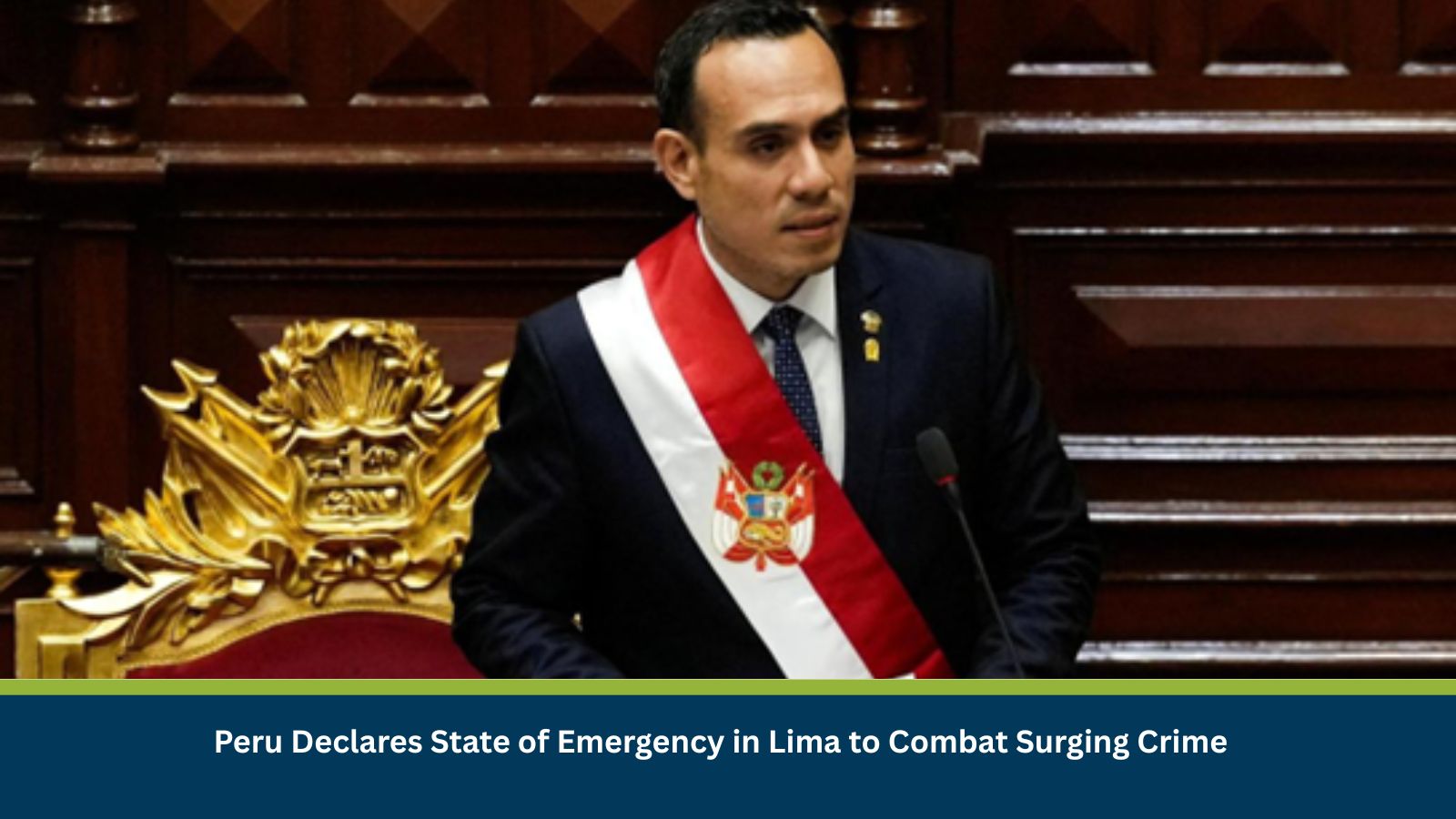 Peru Declares State of Emergency in Lima to Combat Surging Crime