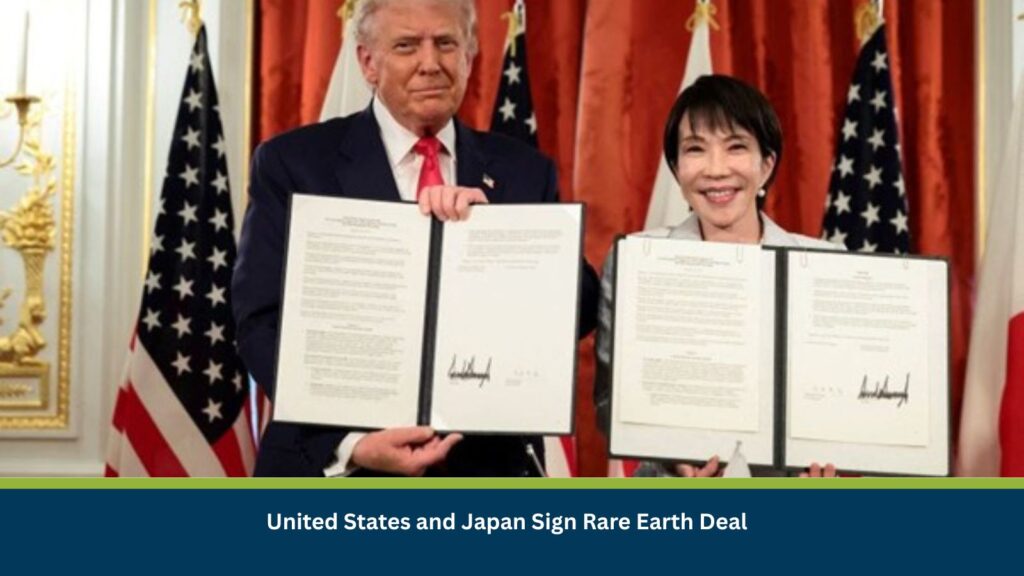 United States and Japan Sign Rare Earth Deal