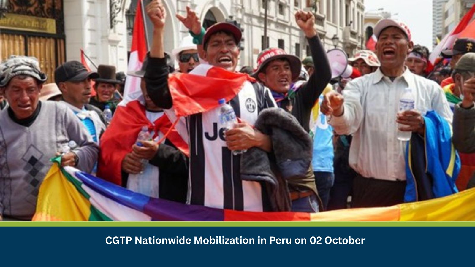 CGTP Nationwide Mobilization in Peru on 02 October
