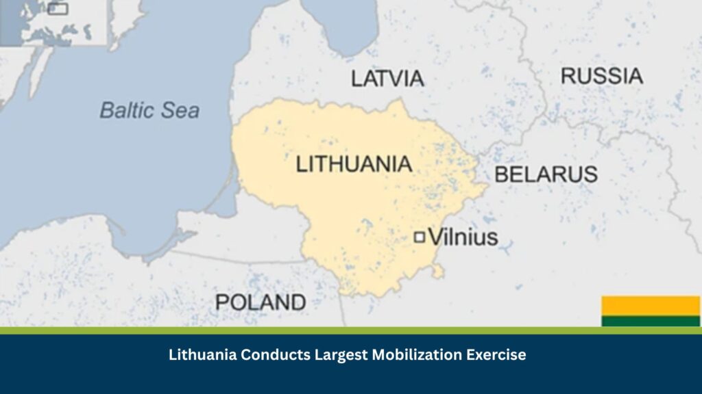 Lithuania Conducts Largest Mobilization Exercise