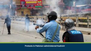 Protests in Pakistan-administered Kashmir