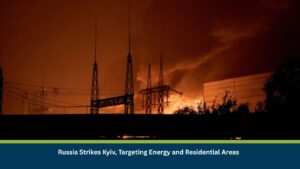 Russia Strikes Kyiv, Targeting Energy and Residential Areas