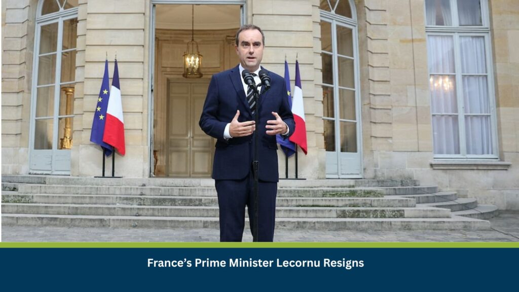 France’s Prime Minister Lecornu Resigns
