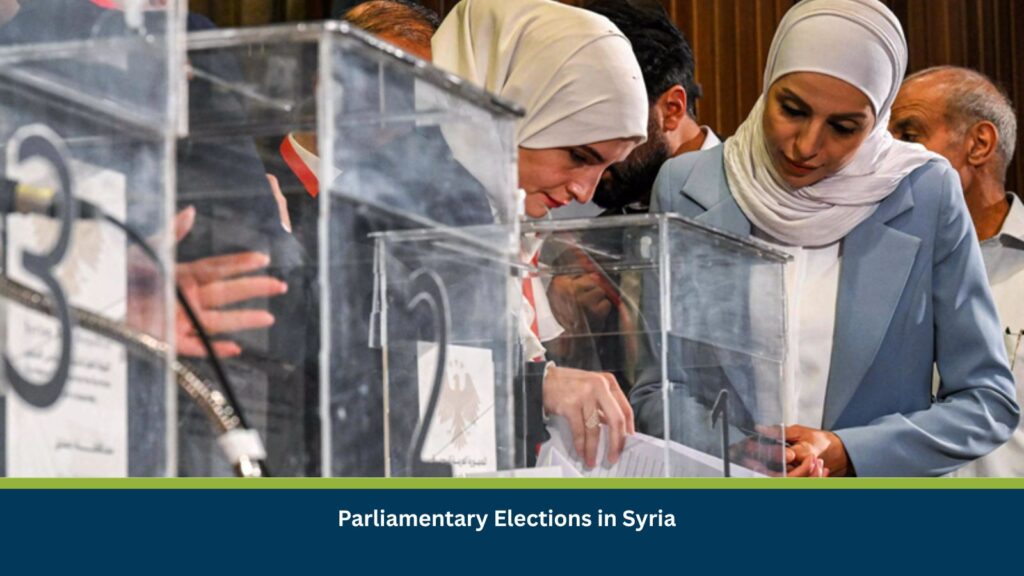 Parliamentary Elections in Syria