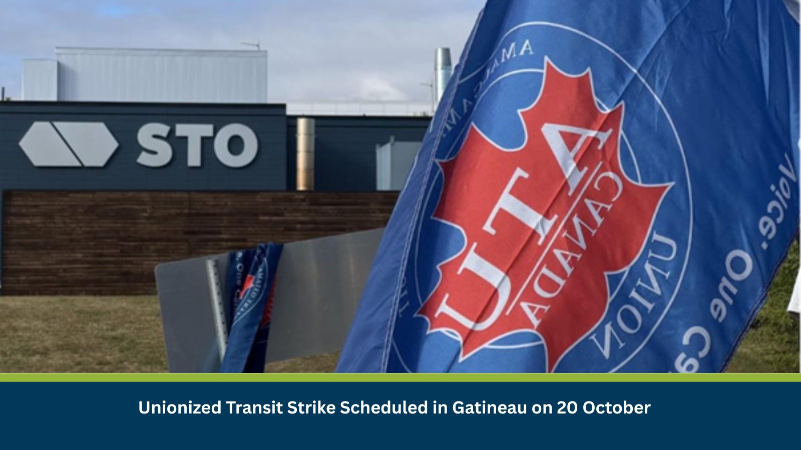 Unionized Transit Strike Scheduled in Gatineau on 20 October