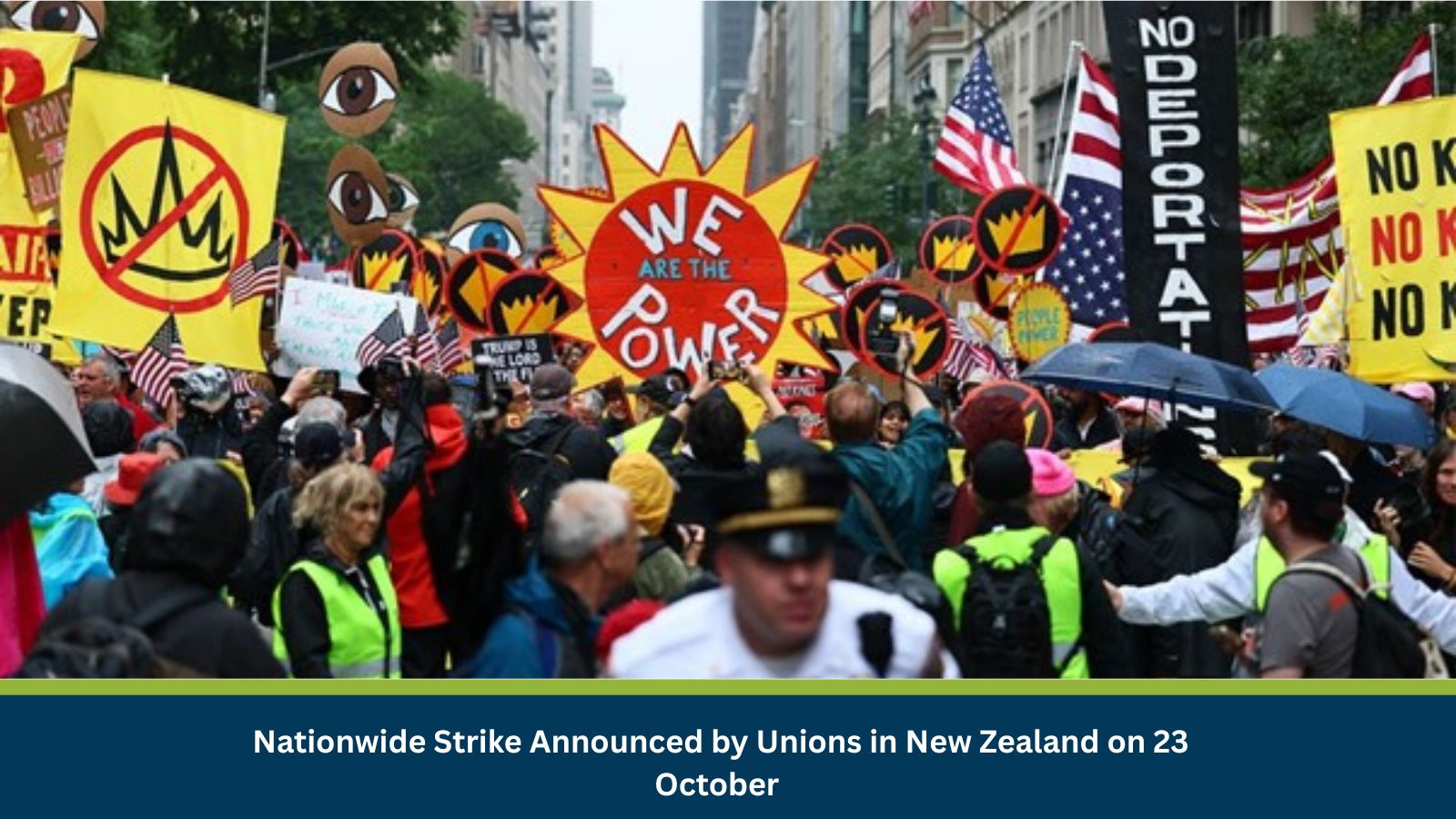 Multiple ‘No Kings’ Protests Planned Across New York City on 18 October