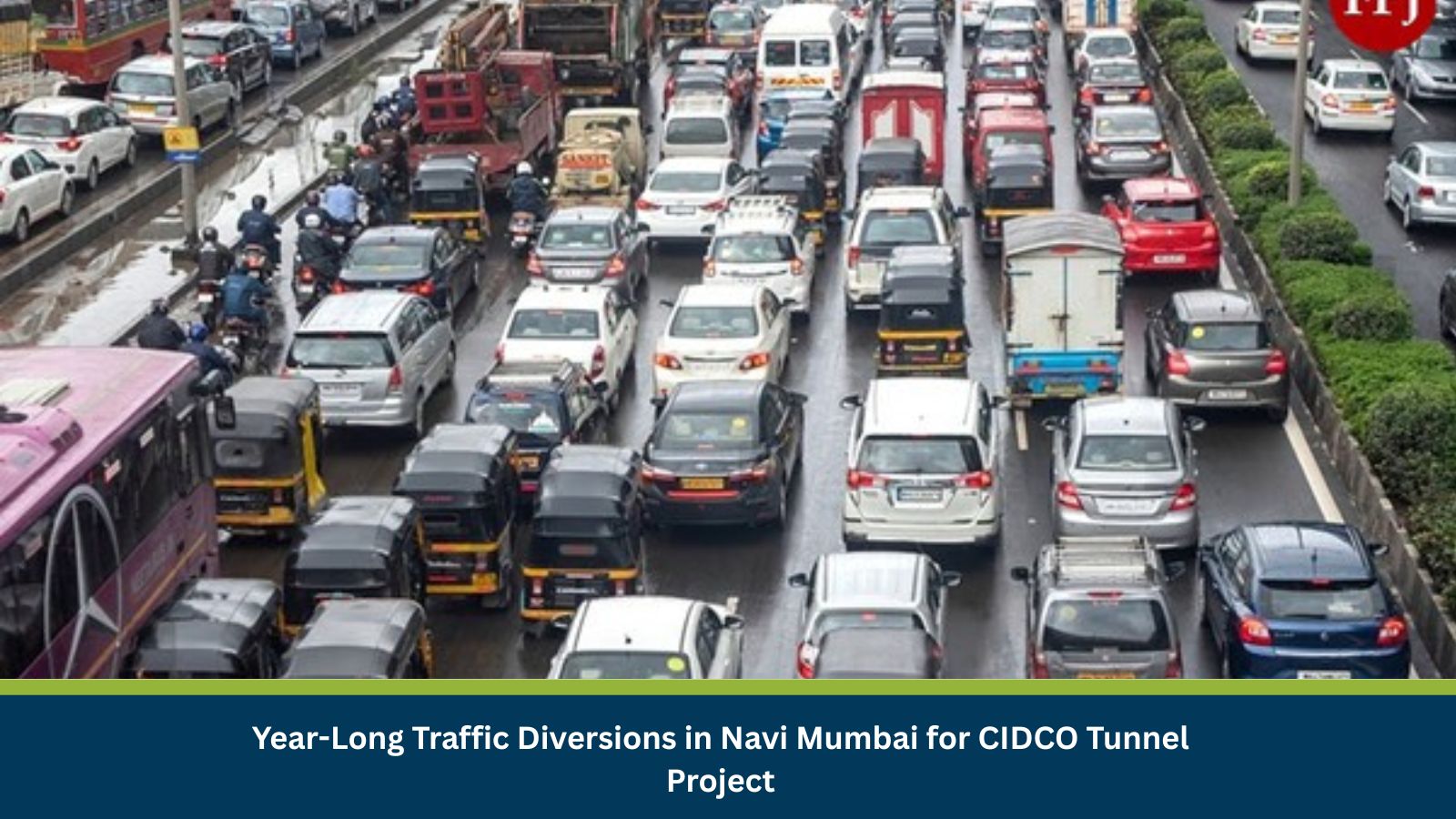 Year-Long Traffic Diversions in Navi Mumbai