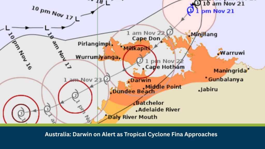 Australia: Darwin on Alert as Tropical Cyclone Fina Approaches