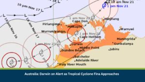 Australia: Darwin on Alert as Tropical Cyclone Fina Approaches