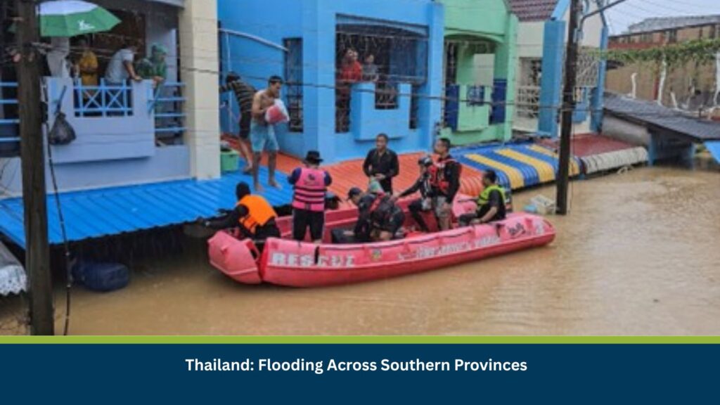 Thailand: Flooding Across Southern Provinces