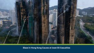 Blaze in Hong Kong Causes at least 55 Casualties