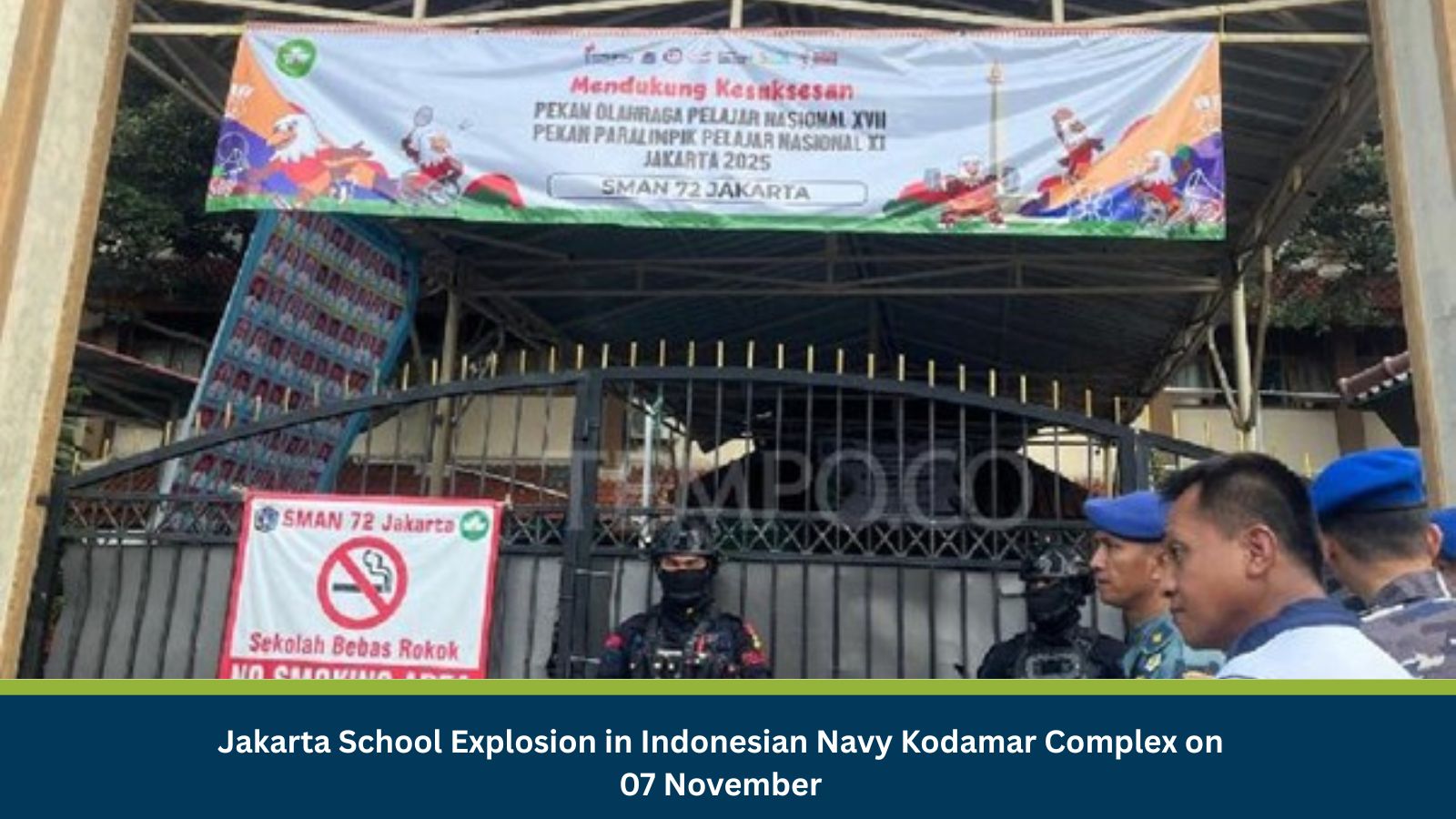 Jakarta School Explosion