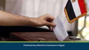 Parliamentary Elections Commence in Egypt